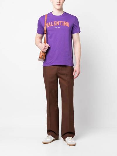 Valentino logo-print cotton T-shirt outlook