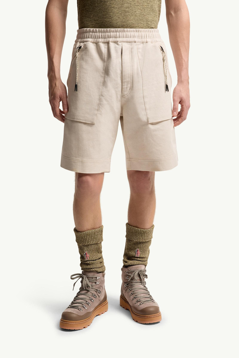 Cotton & Linen Blend Shorts 4