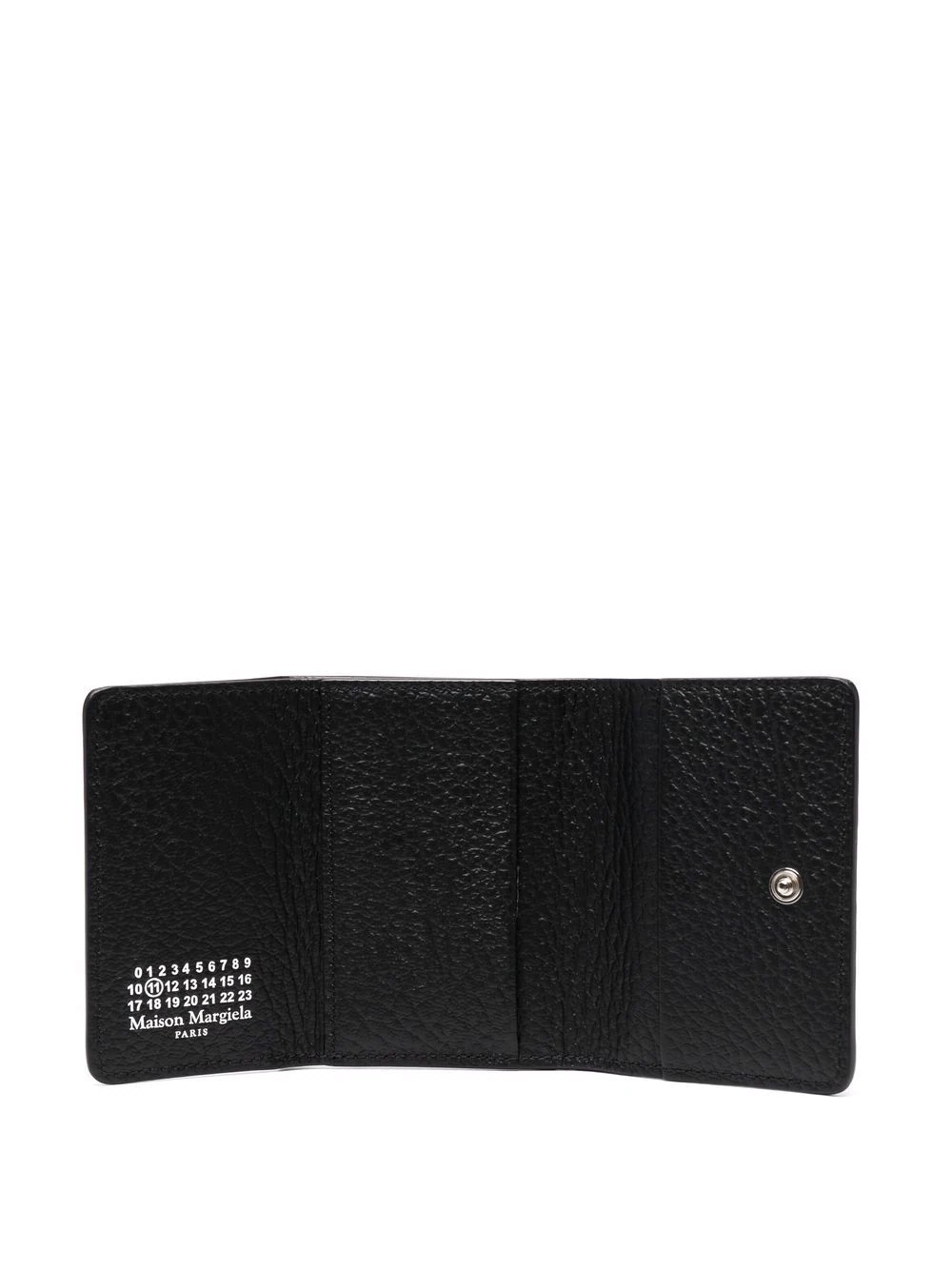 four-stitch leather cardholder - 3