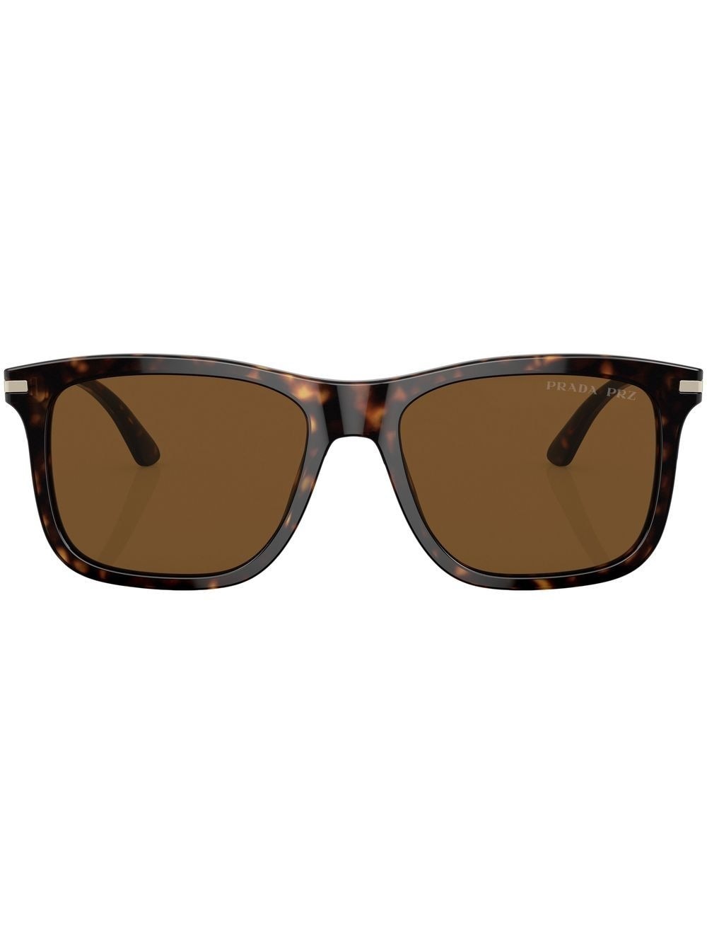 tortoiseshell square-frame sunglasses - 1