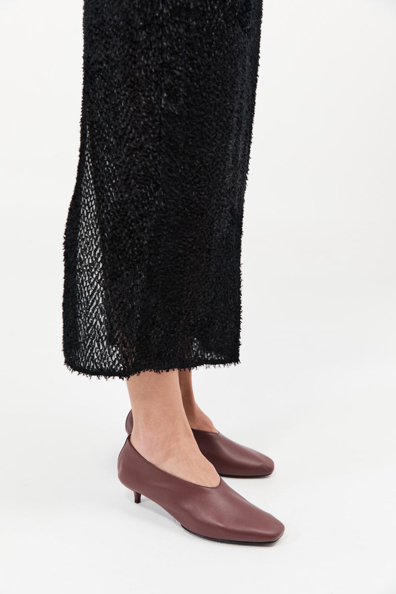 Soft Glove Heel - Plum - 6