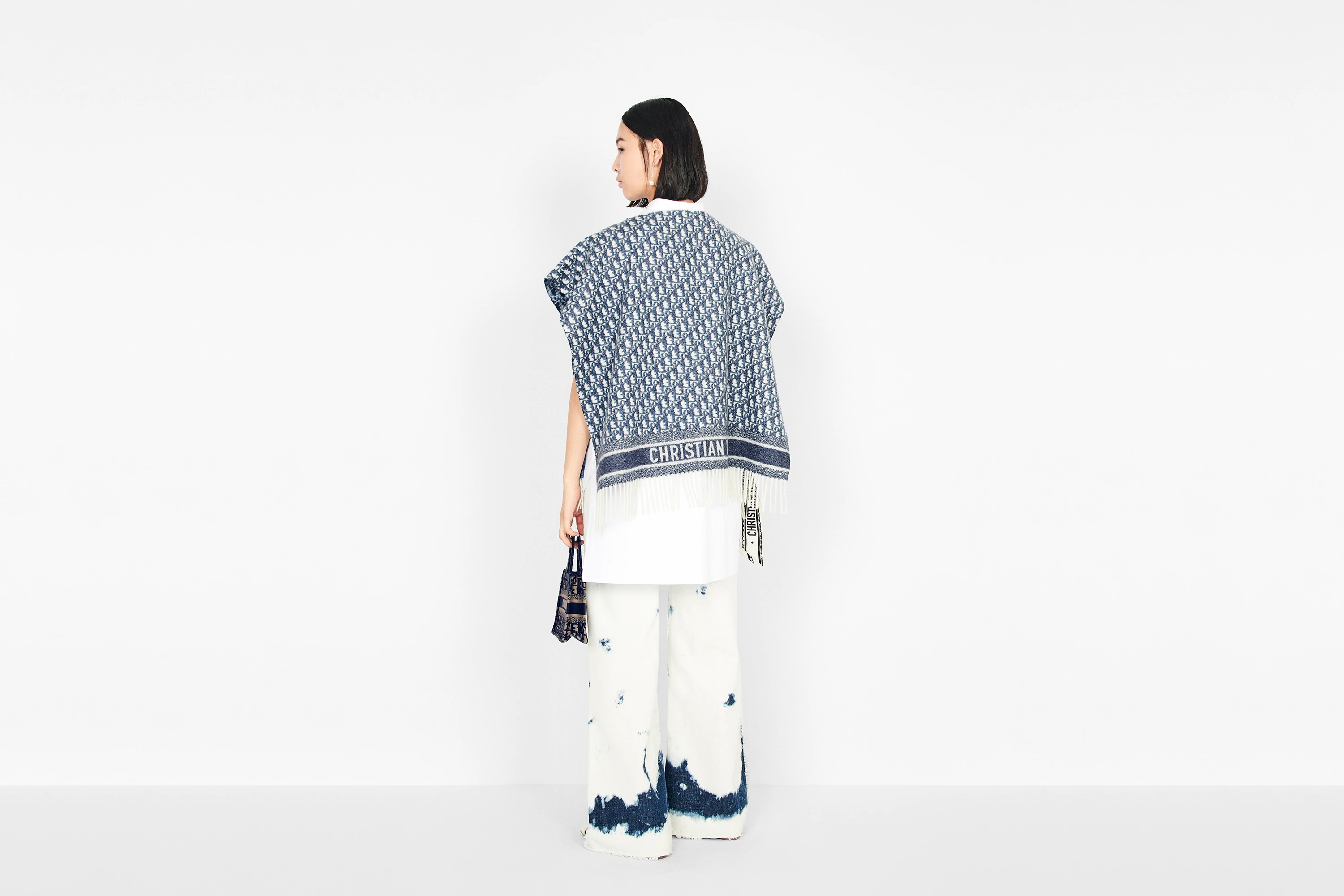 Dior Oblique Poncho - 4