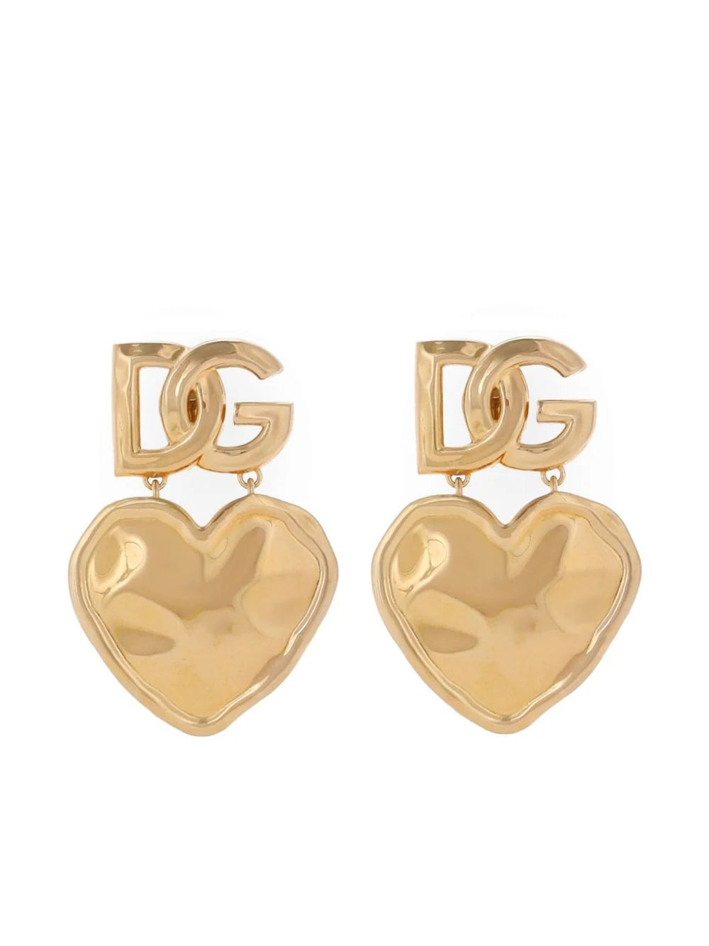 Dolce & Gabbana Women Heart Pendant Earrings - 1