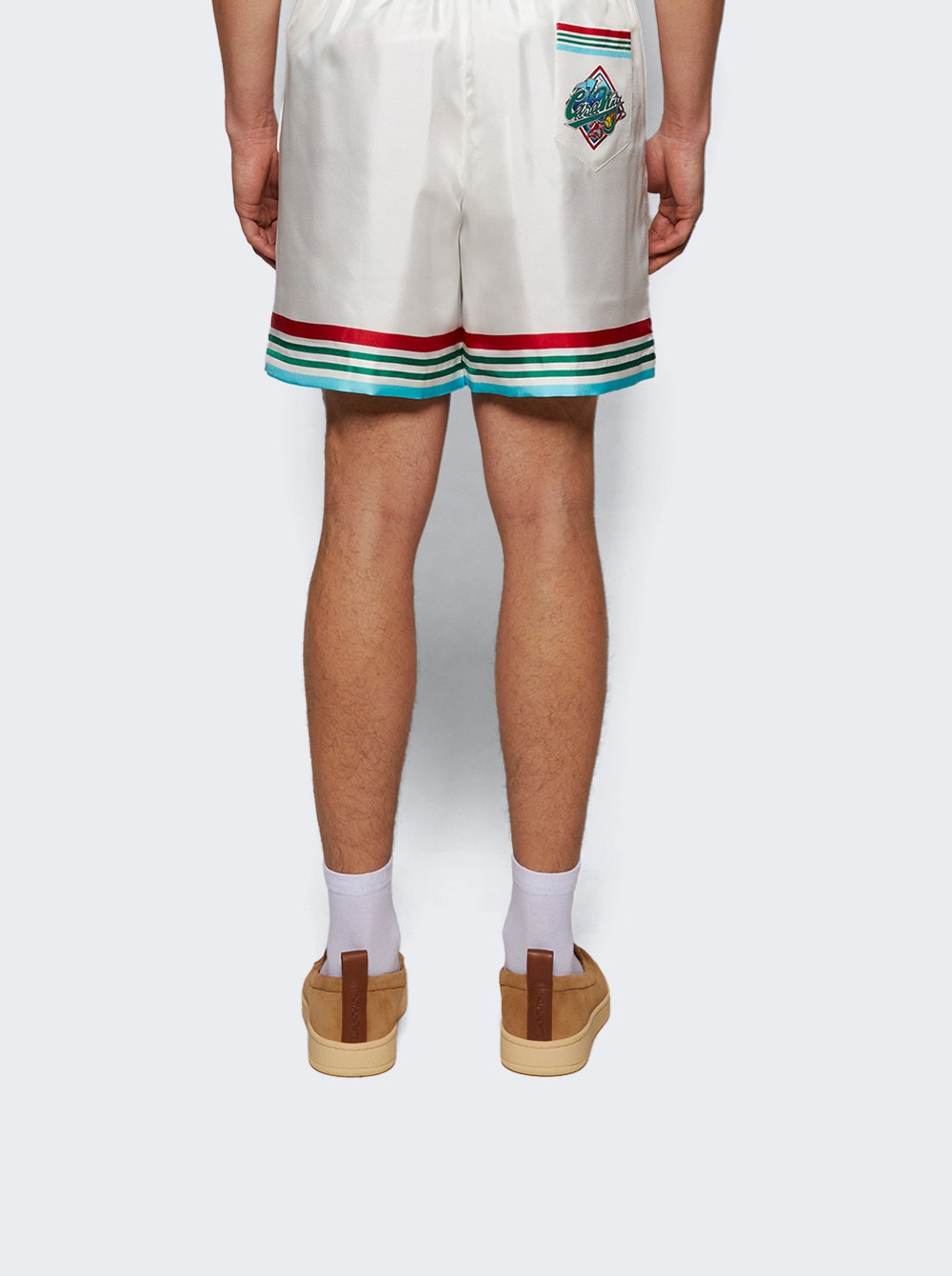 Casa Way World Series Shorts White - 4