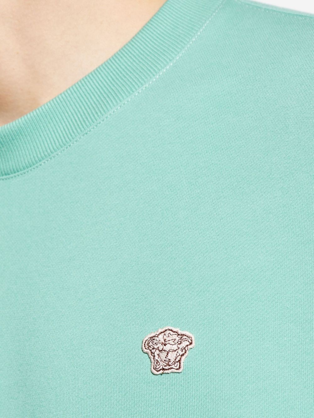 cotton embroidered-logo sweatshirt - 5