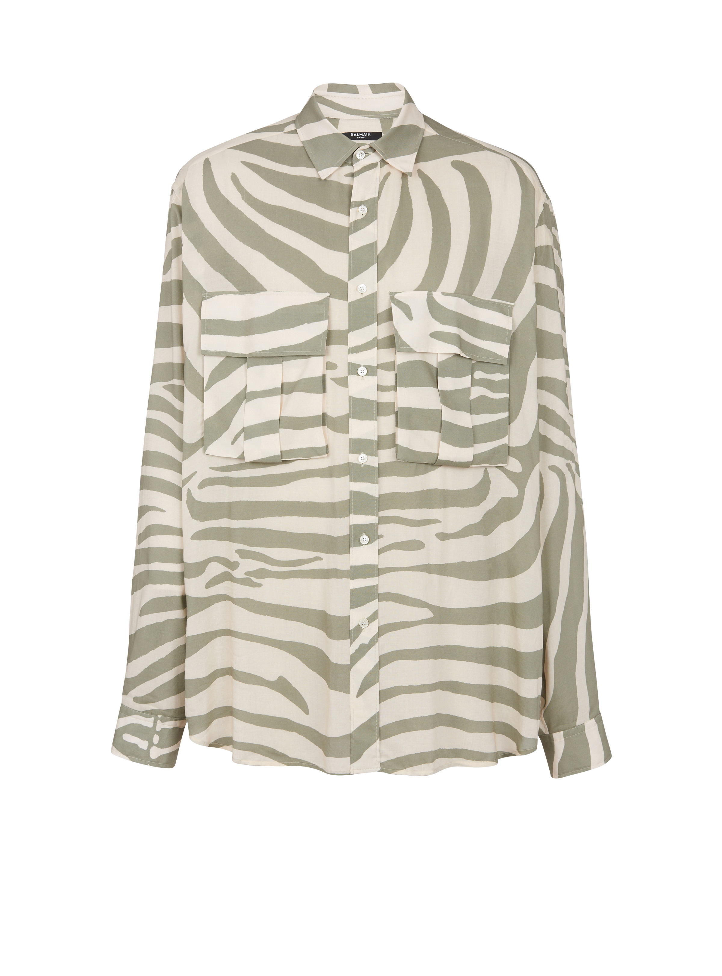 Zebra print shirt - 1