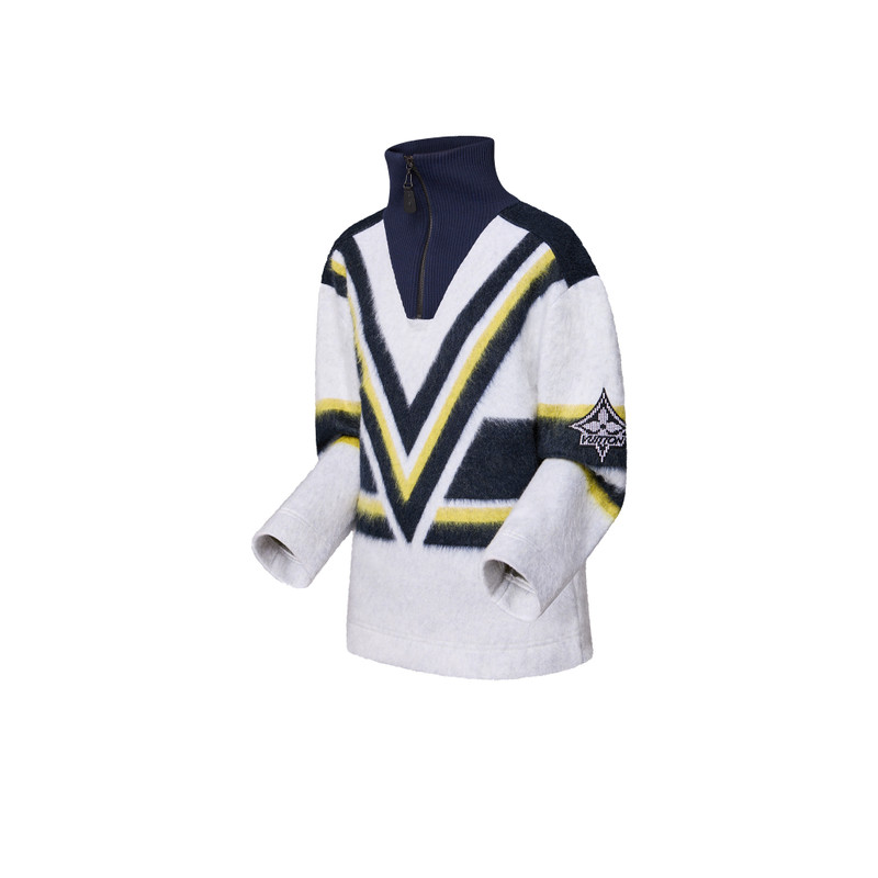 Louis Vuitton Mohair Hockey Stripes Pullover outlook
