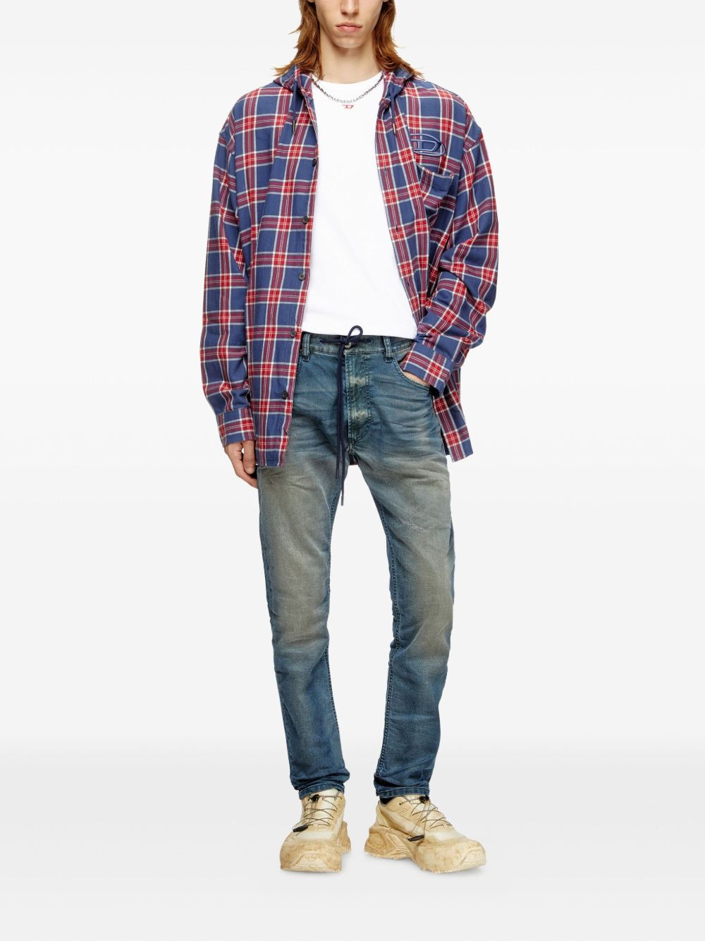 drawstring jeans - 2