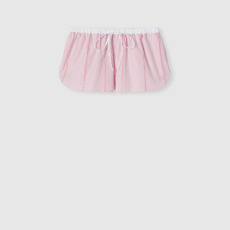 Gucci cotton fil coupé shorts 1