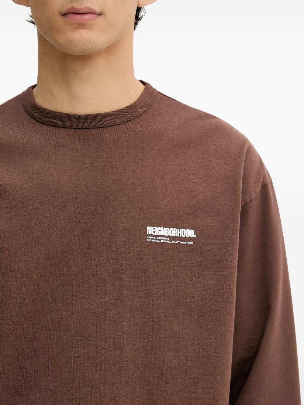 logo-print long-sleeve sweatshirt - 5