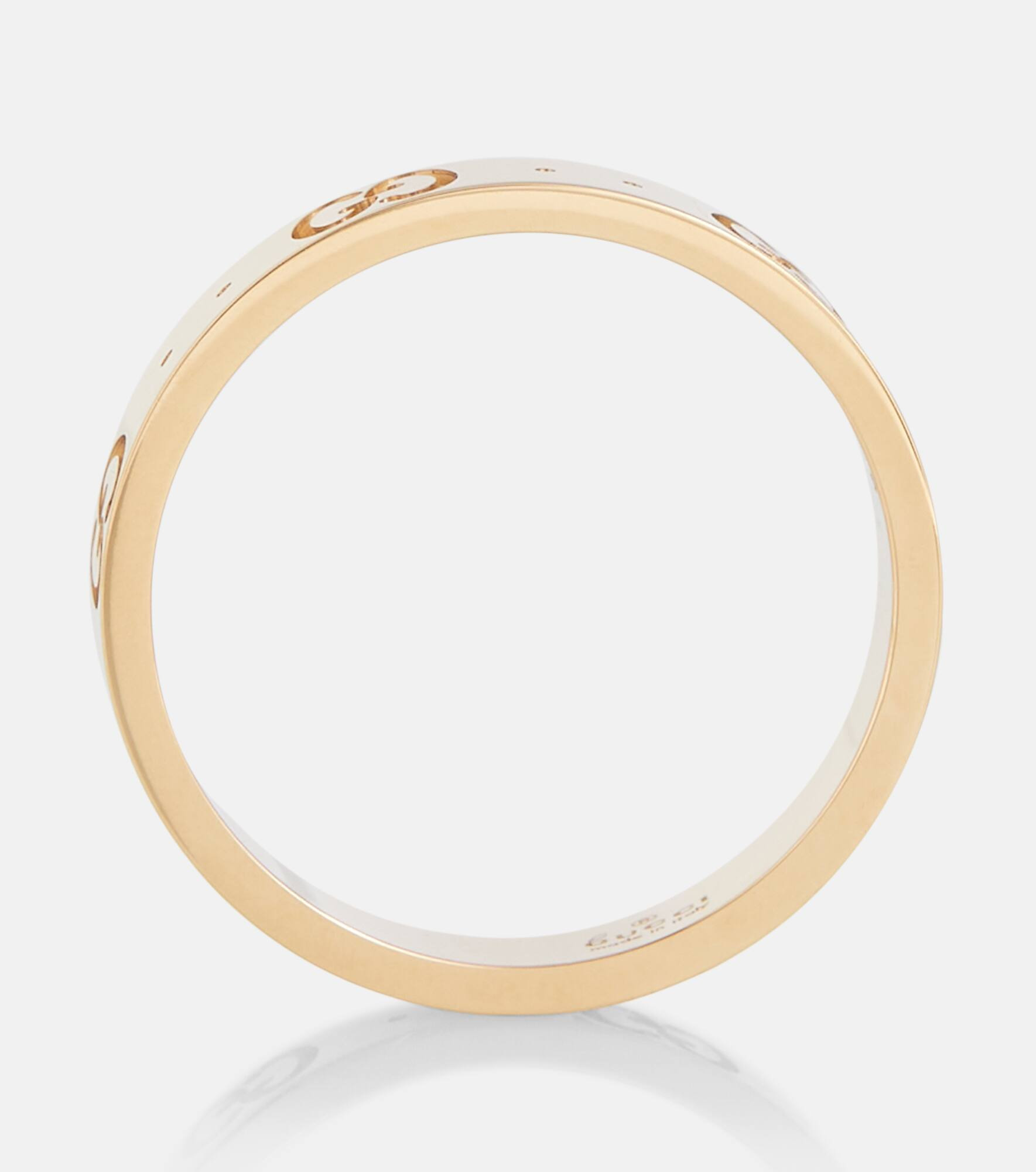 Icon 18kt yellow gold ring - 2