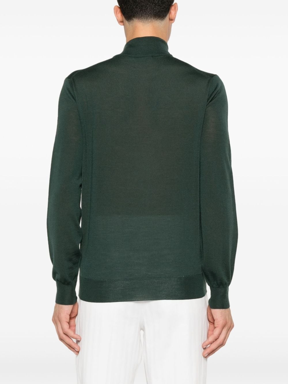 merino wool cardigan - 4