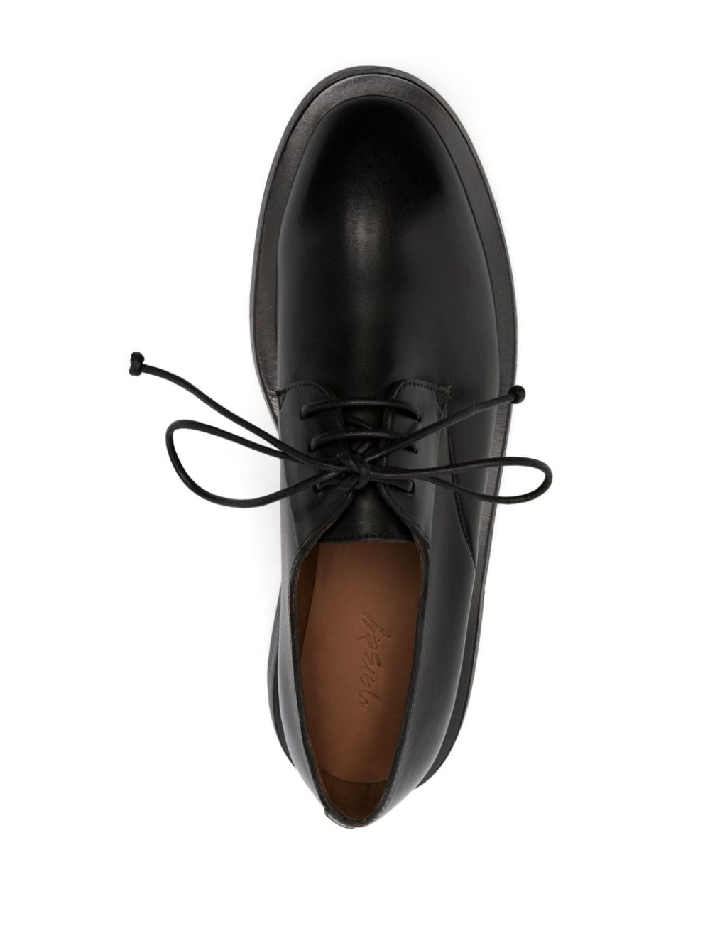 Mentone lace-up leather shoes - 4