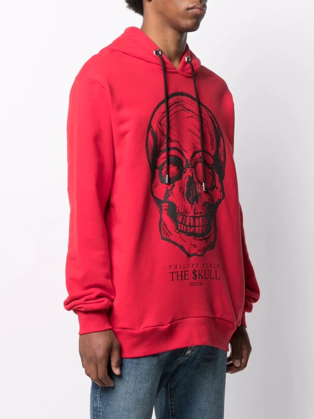 Skull graphic-print hoodie - 3