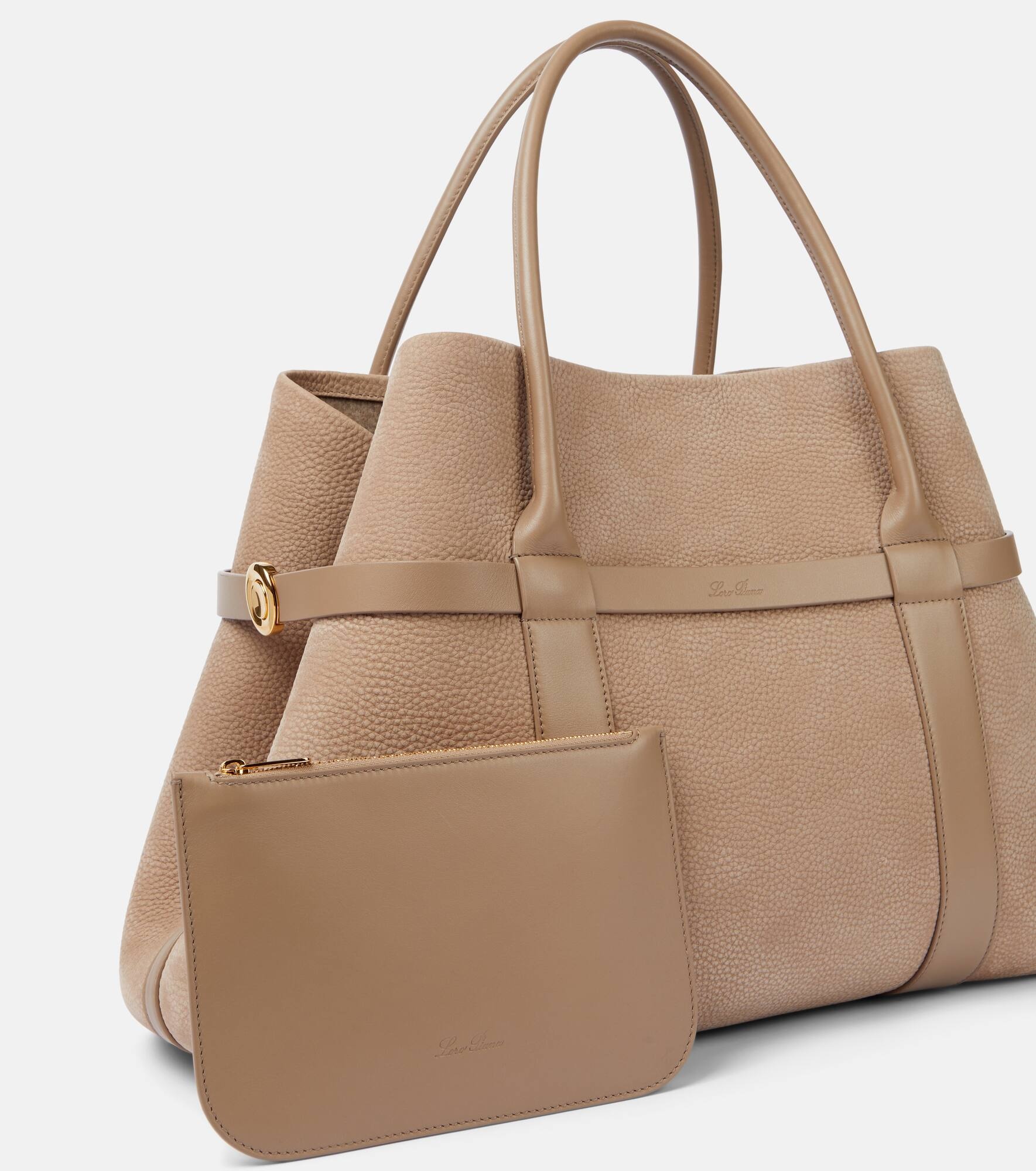 Ghiera Large leather tote bag - 6