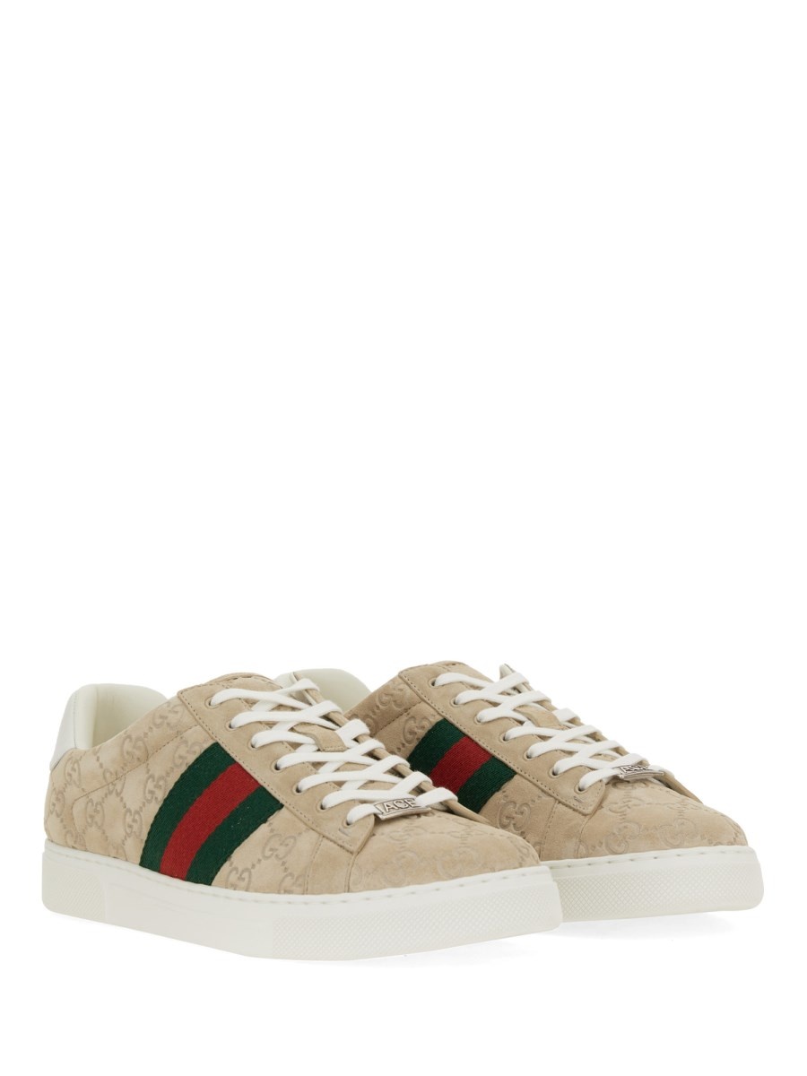 GUCCI ACE SNEAKER WITH WEB DETAIL - 2