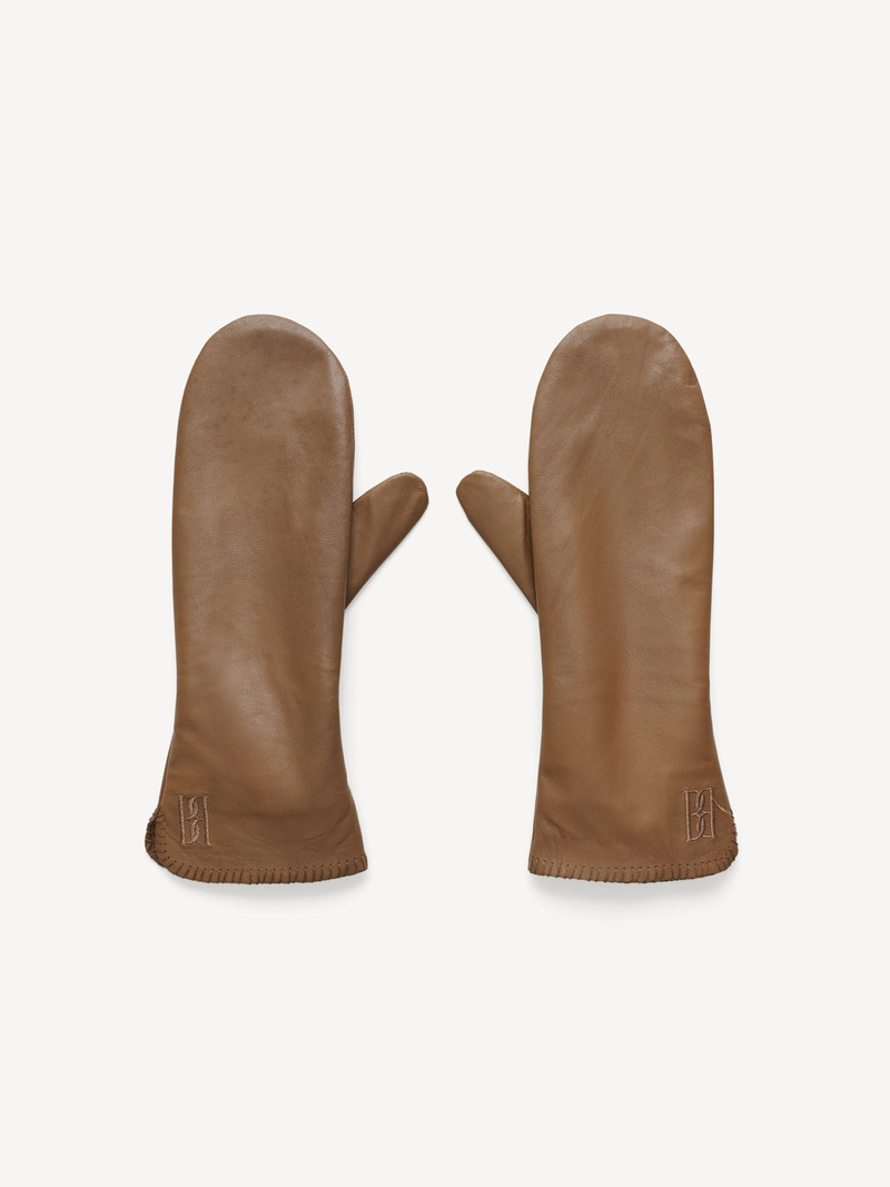 Ginnyl leather mittens 1