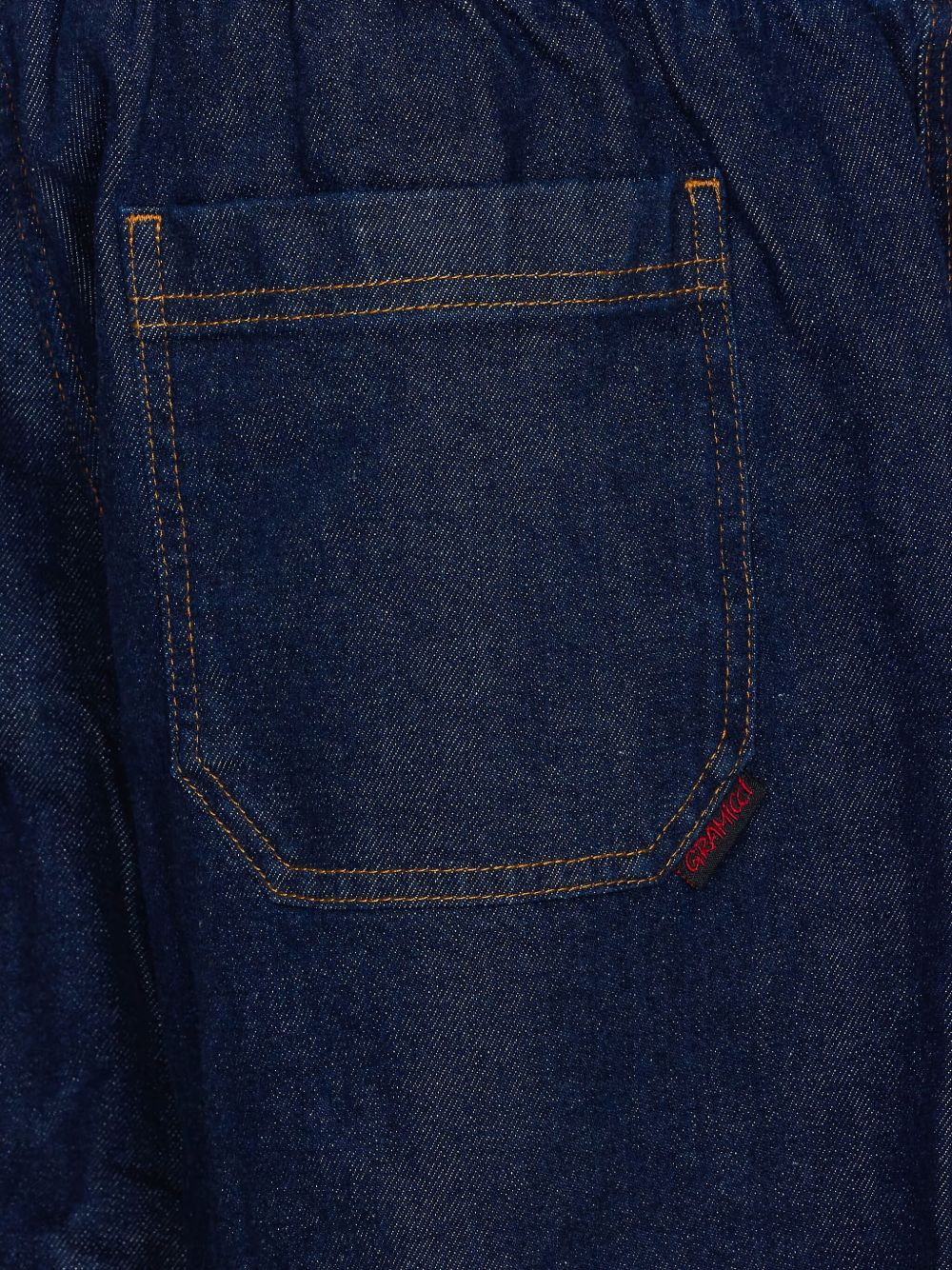 elastic-waist belted tapered jeans - 3