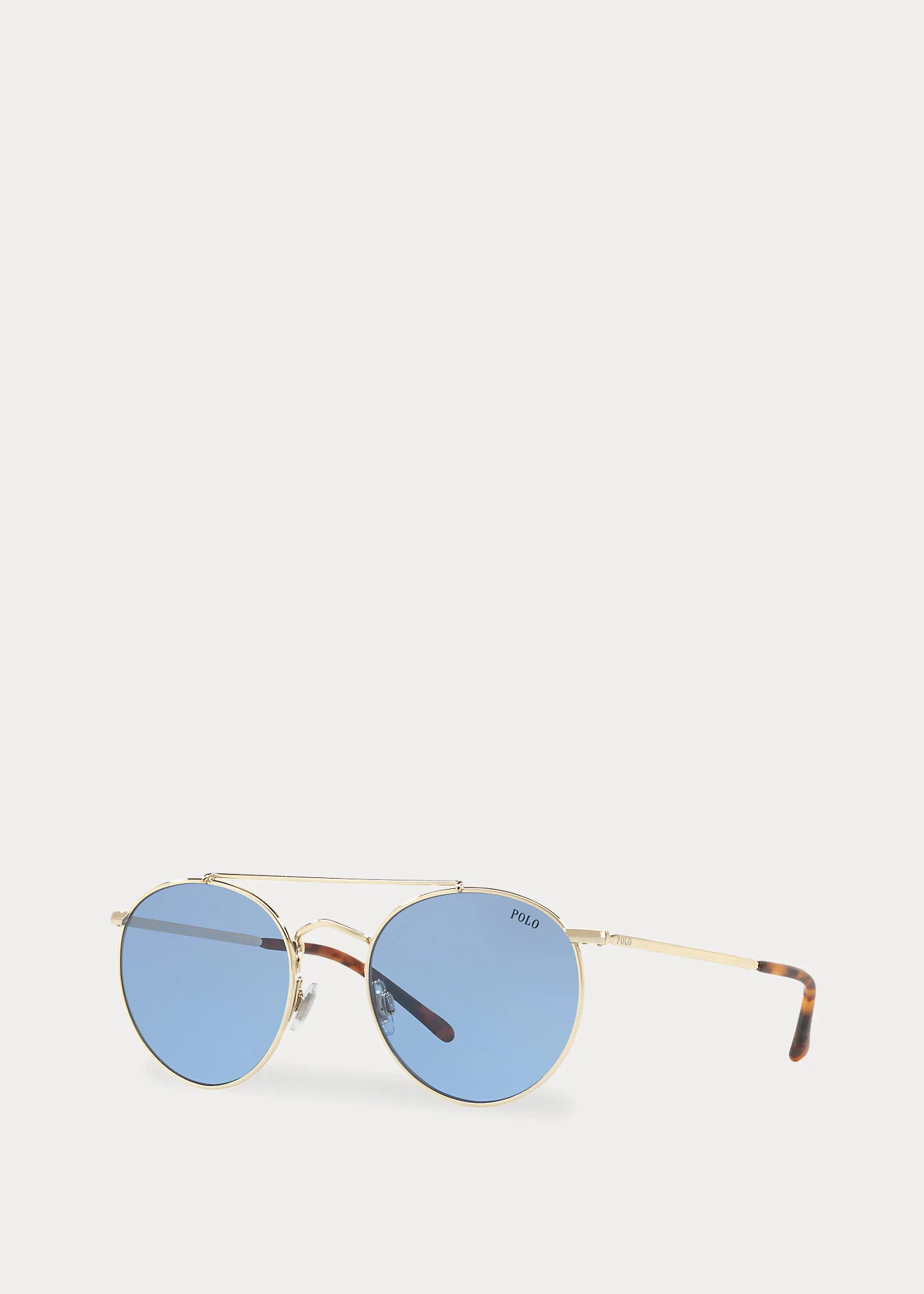 Retro Round Metal Sunglasses - 1