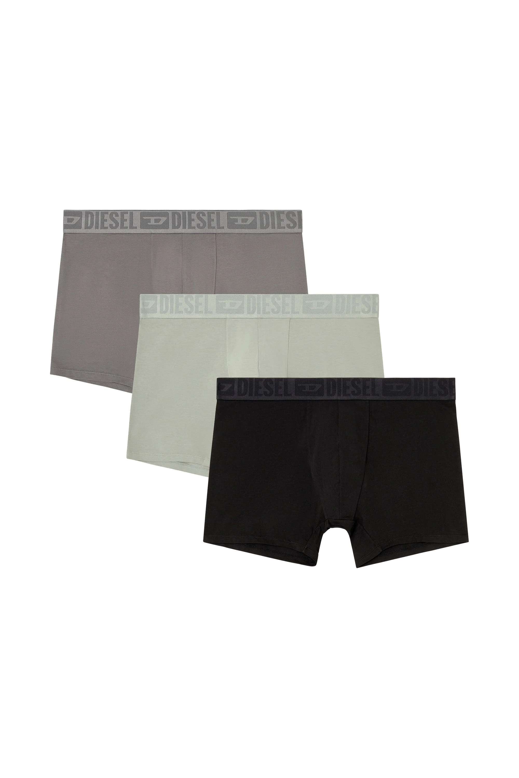 THREE-PACK BOXER BRIEFS IN STRETCH COTTON - 1