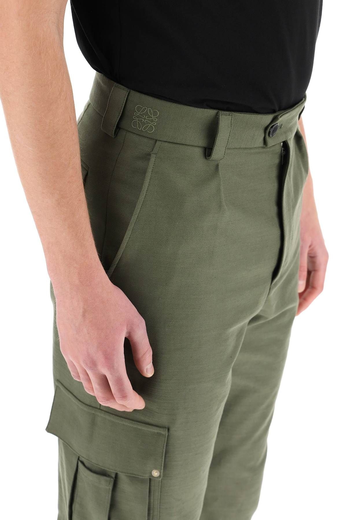 CROPPED CARGO TROUSERS - 5