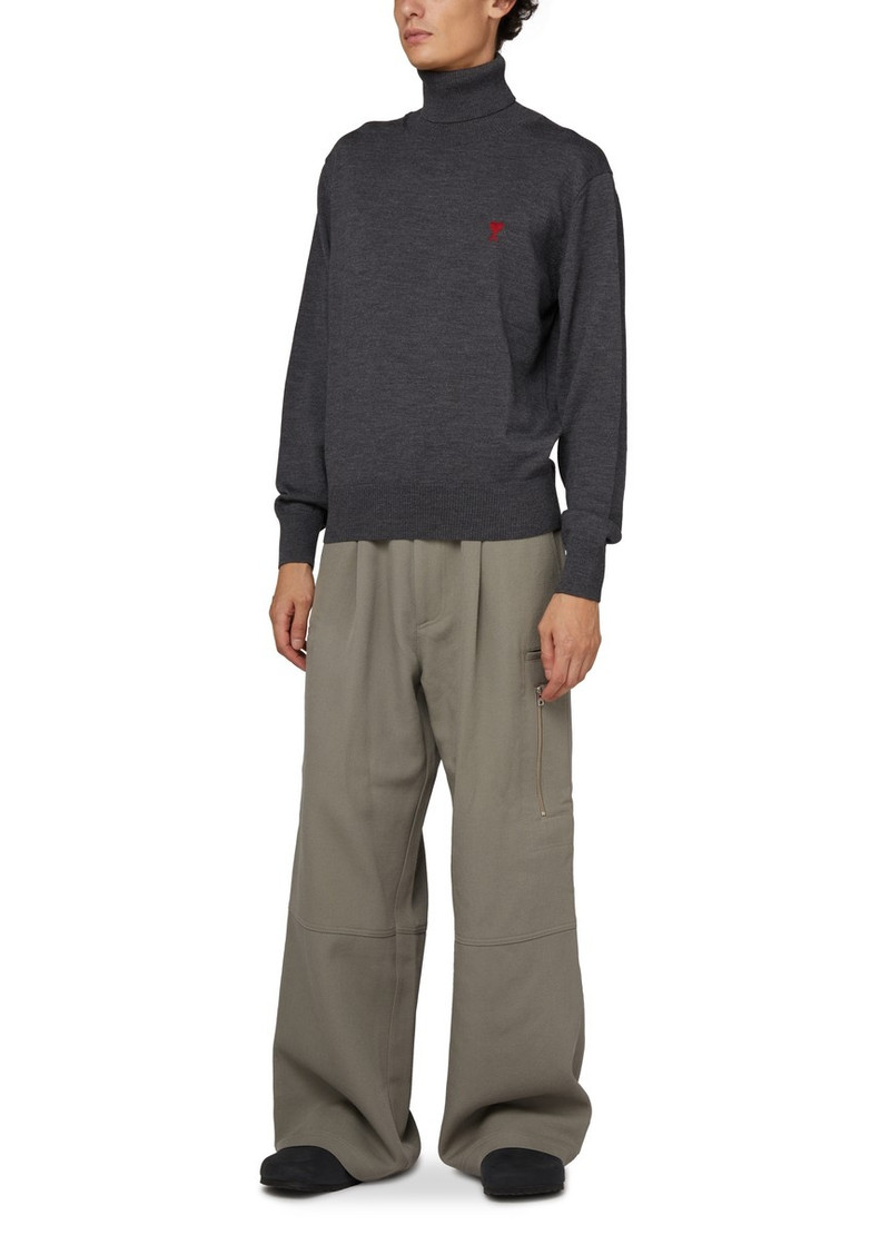 AMI Paris Ami de Cœur turtleneck sweater outlook