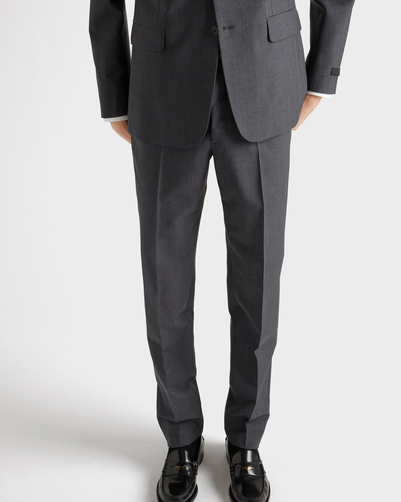Wool and mohair single-breasted suit 6