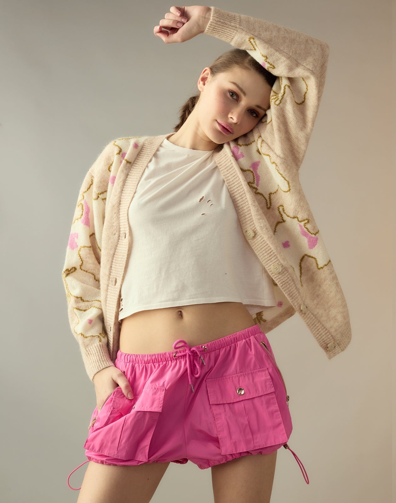 Nylon Cargo Shorts - 5