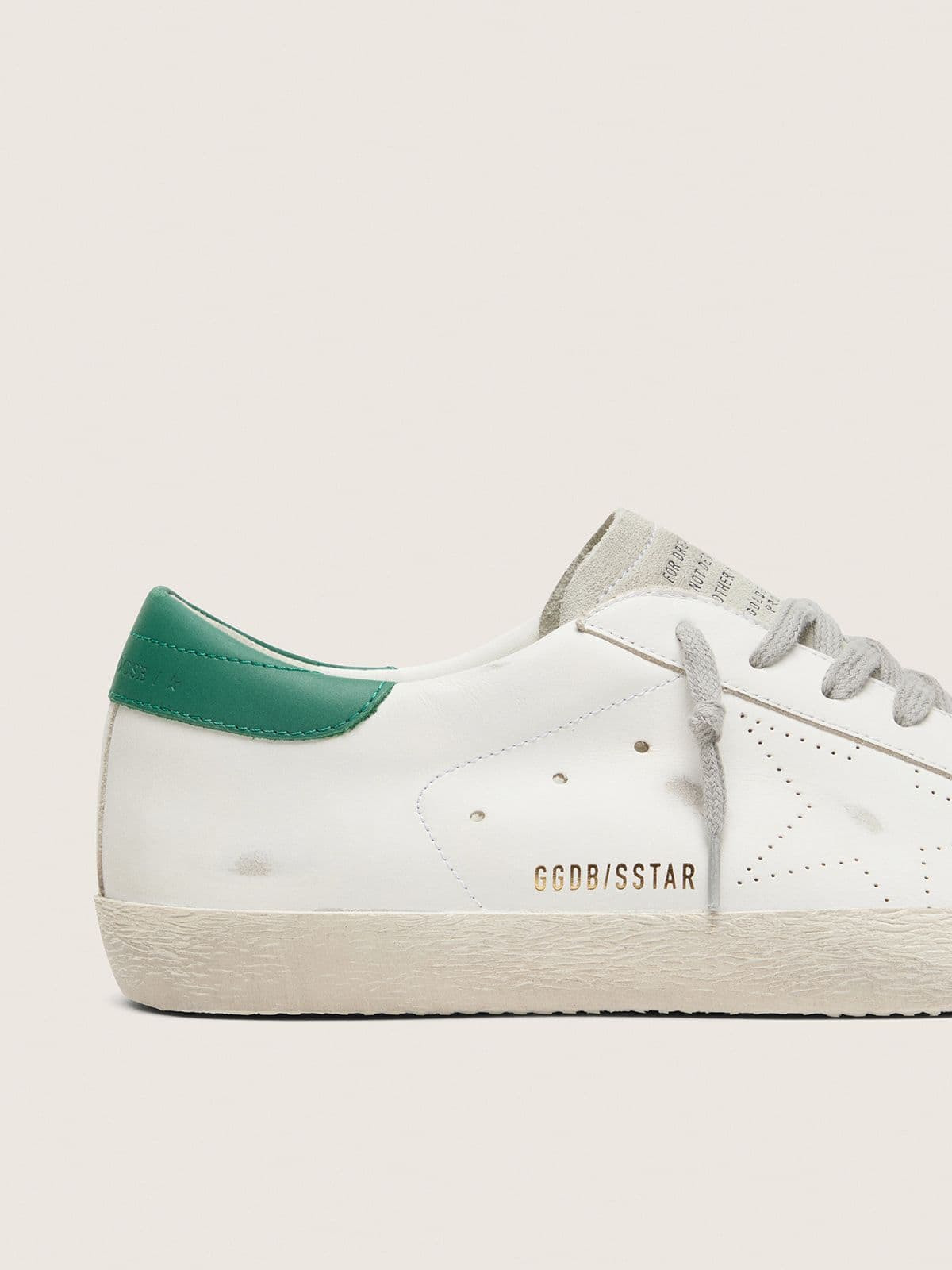 Men’s Super-Star with perforated star and green heel tab - 4