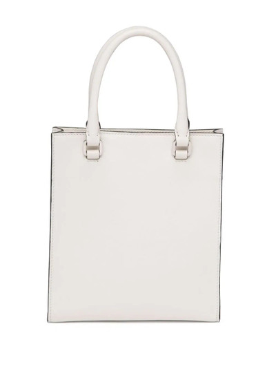 Prada logo-embossed tote bag outlook