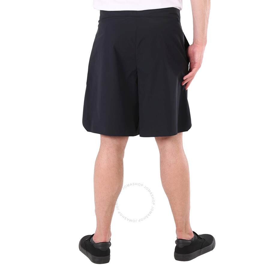 A Cold Wall Men's Black Noos Wide-Leg Bermuda Shorts - 3