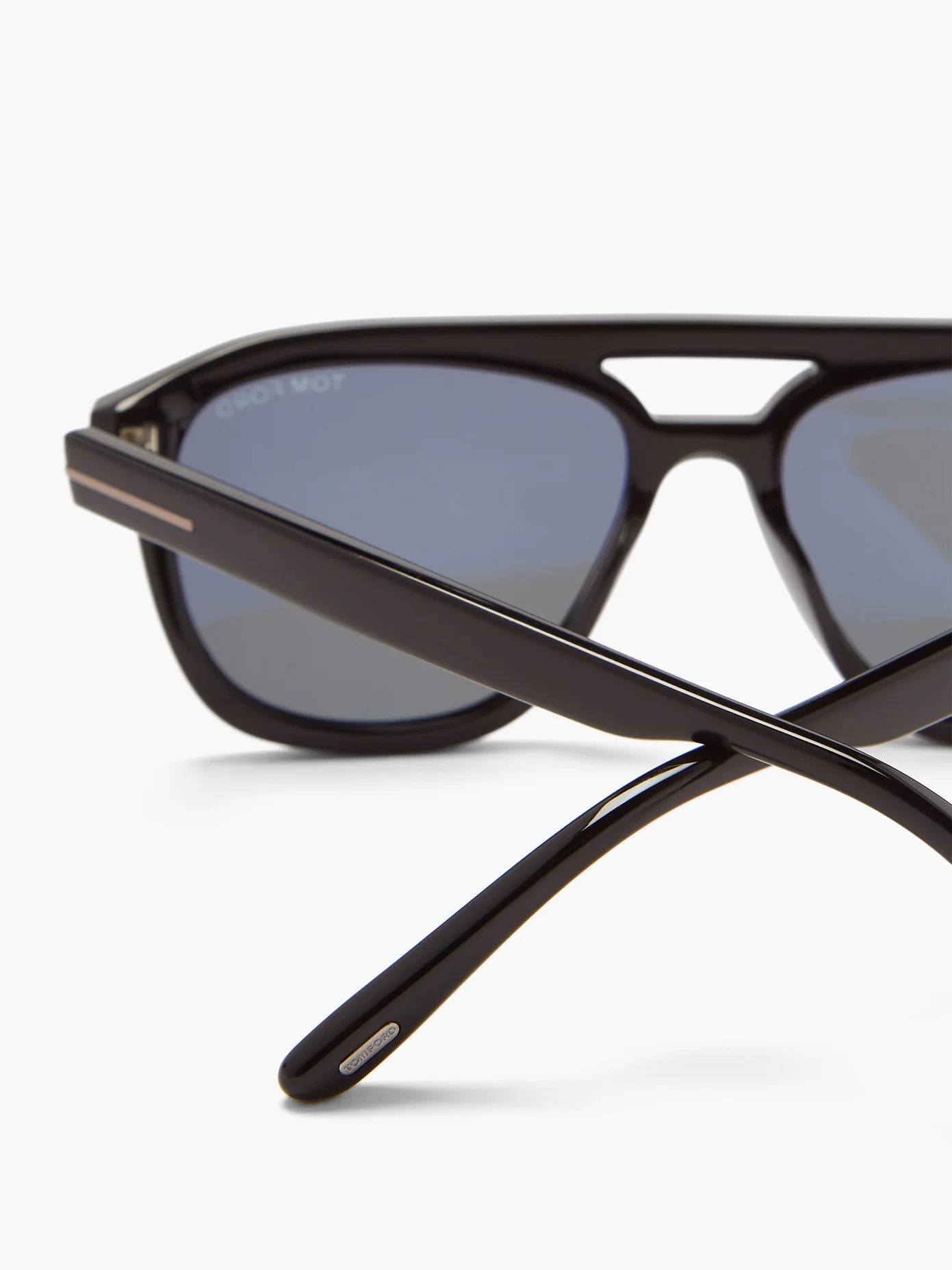 Gerrard squared acetate navigator sunglasses - 2