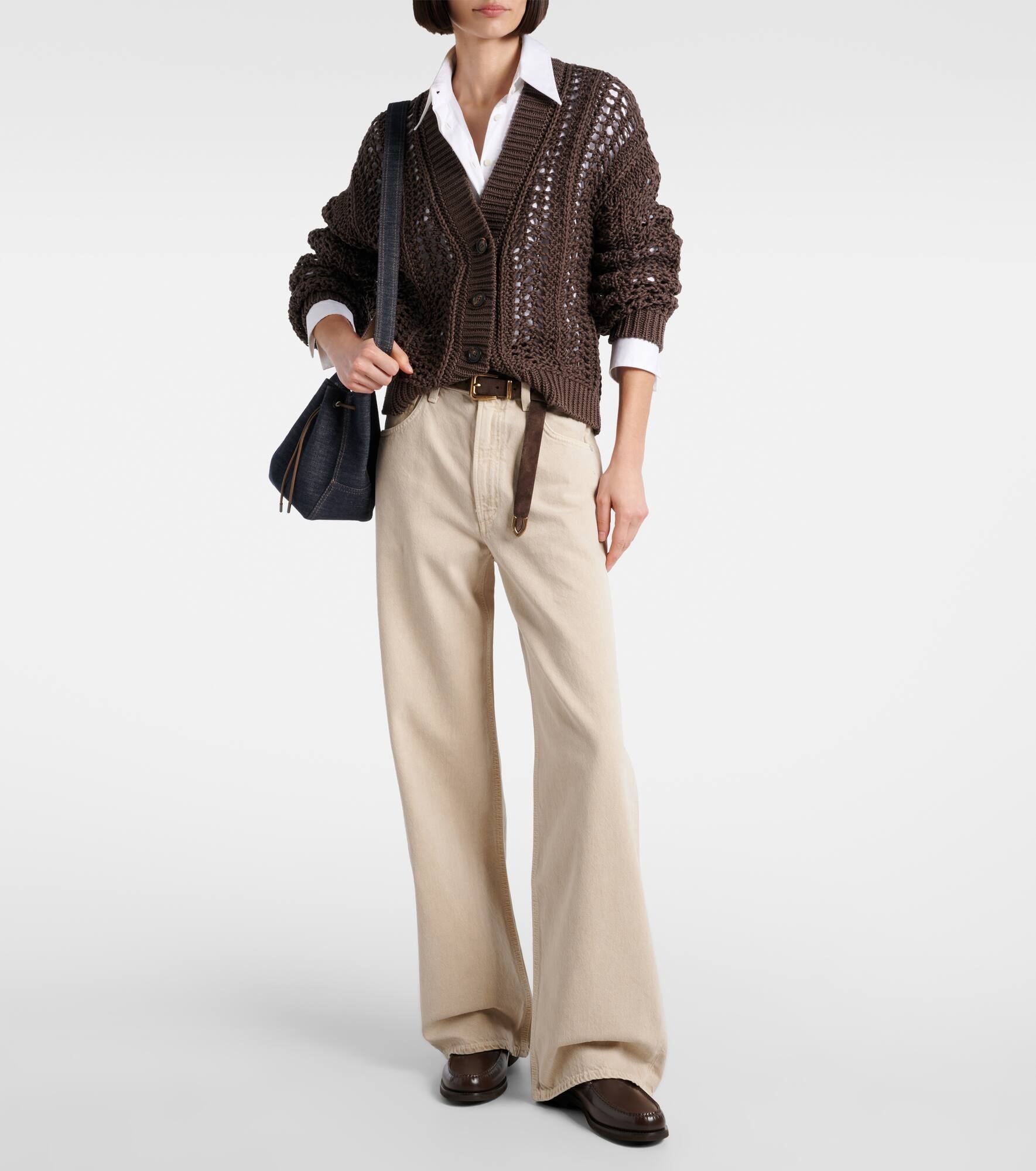 Low Curve mid-rise barrel-leg jeans - 2