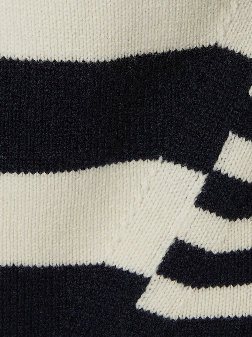 striped boat-neck jumper - 5