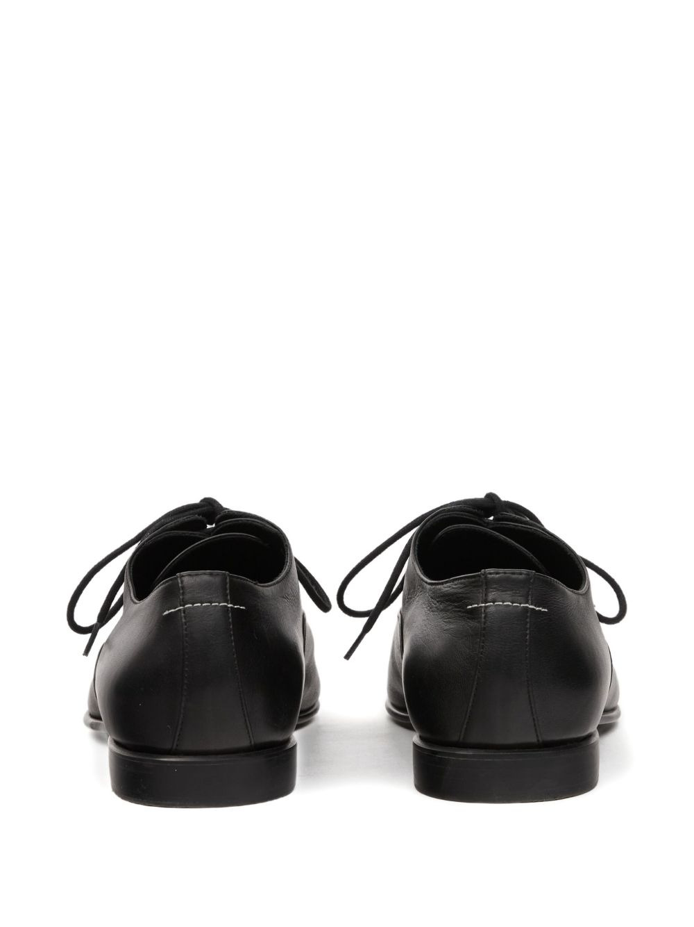 leather lace-up shoes - 2
