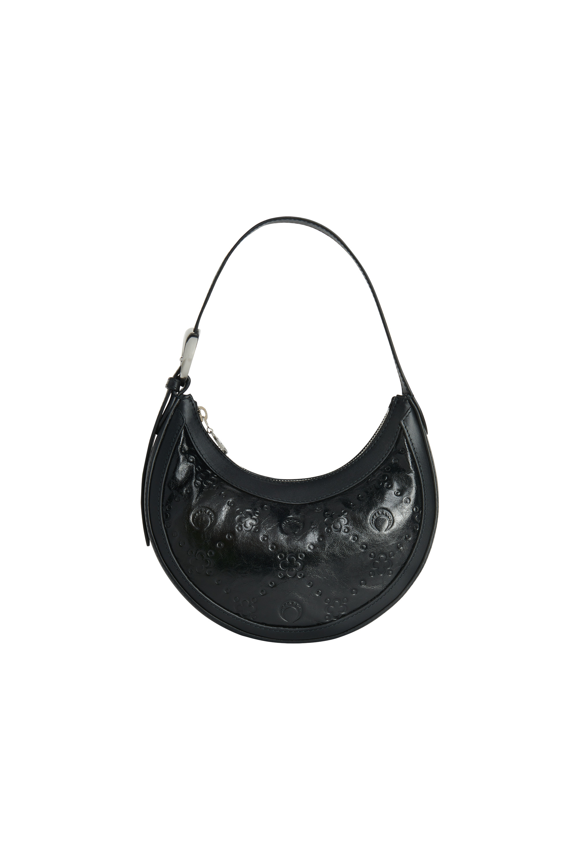 Embossed Leather Mini Eclips - 1
