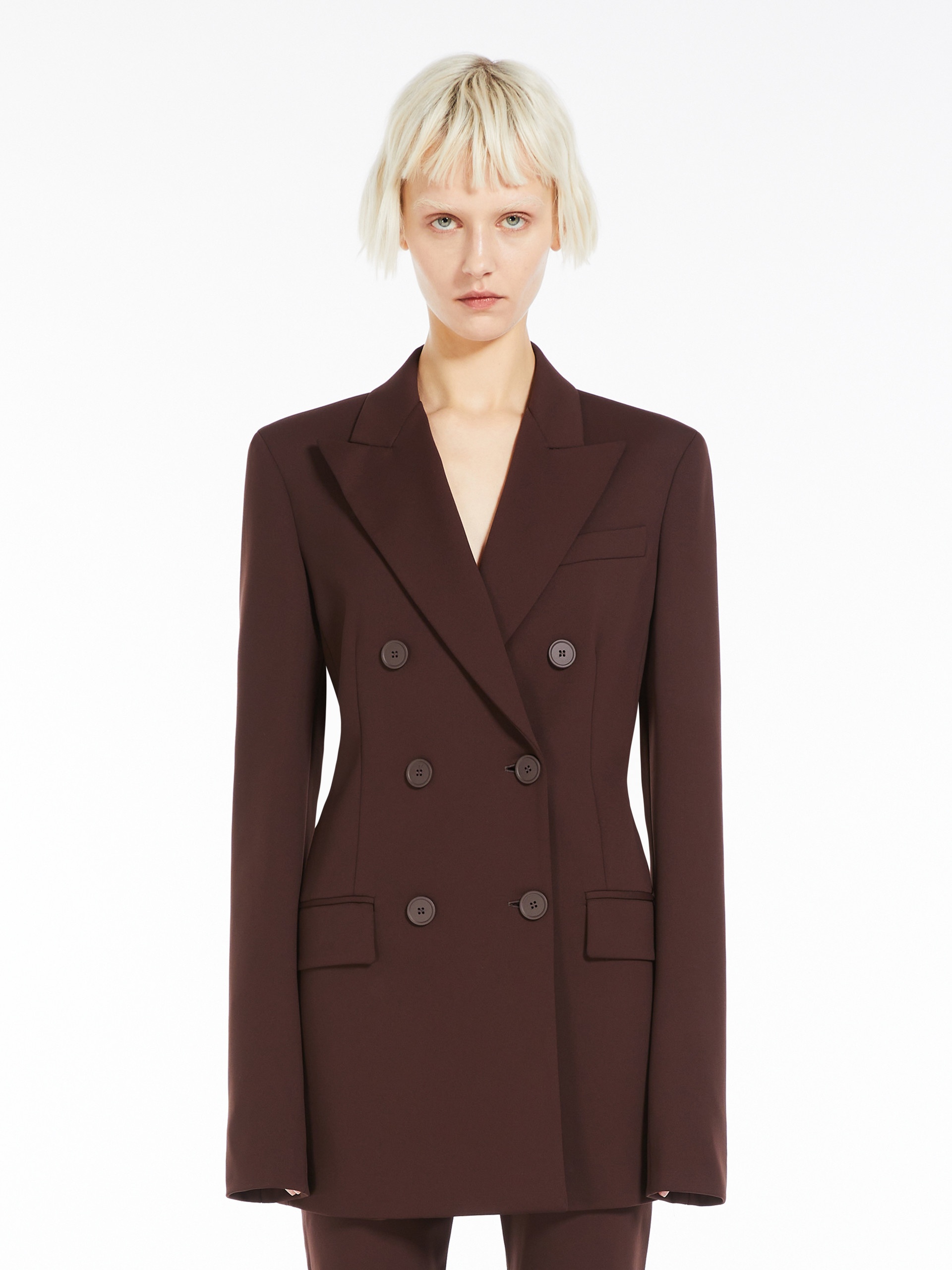 FRIZZO Scuba-look jersey blazer - 3