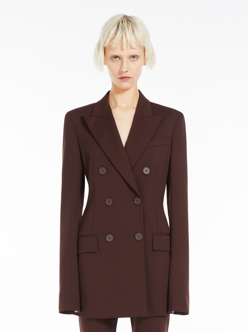 FRIZZO Scuba-look jersey blazer 3
