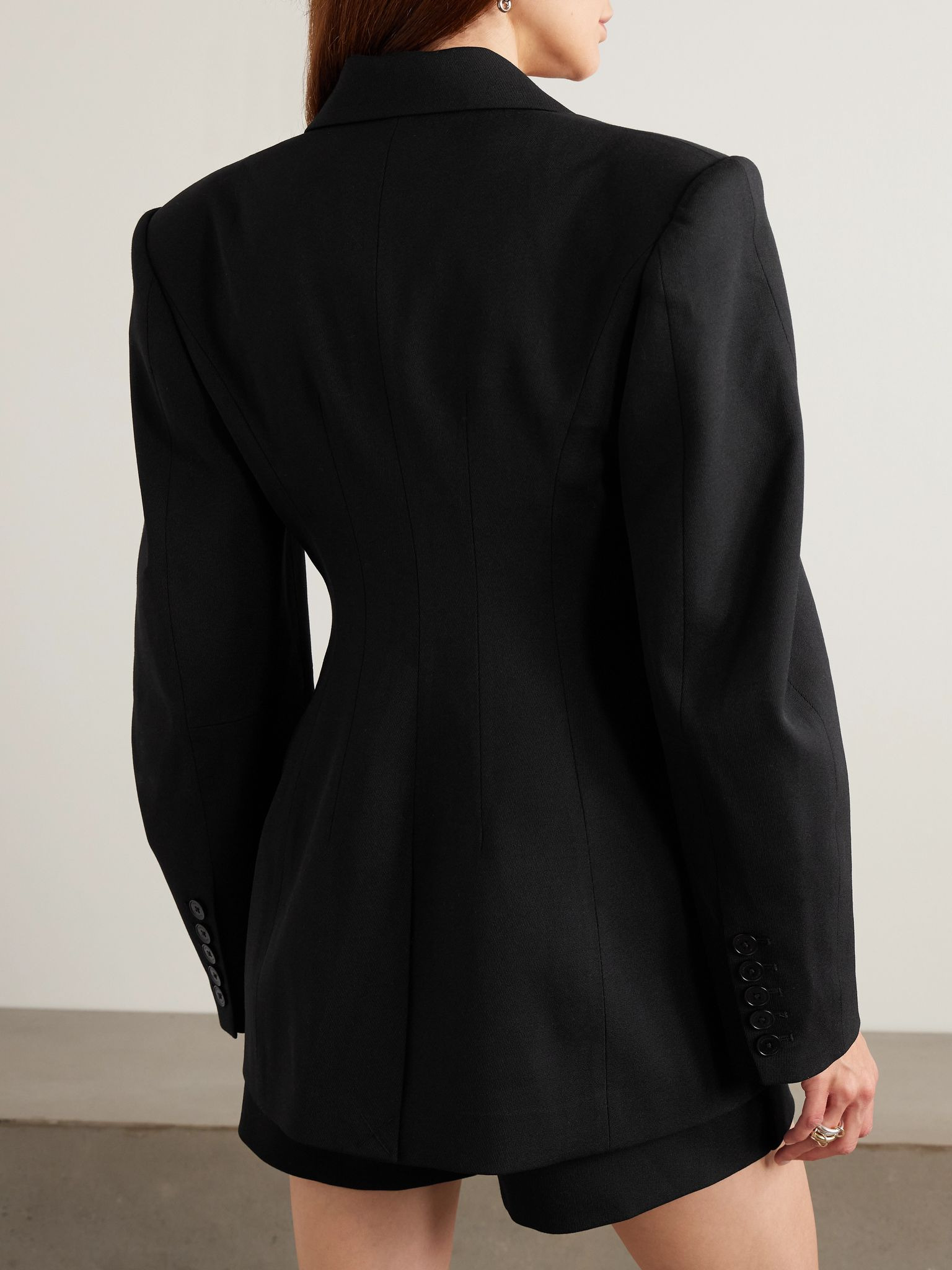Finley crepe blazer Black - 3
