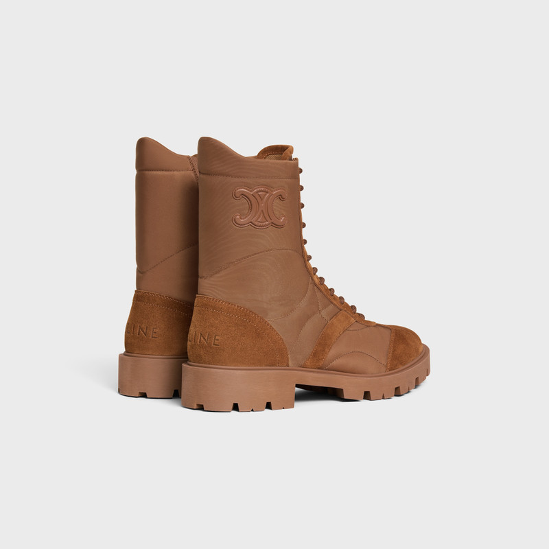 CELINE MARGARET BOOT IN Nylon and Suede Calfskin outlook