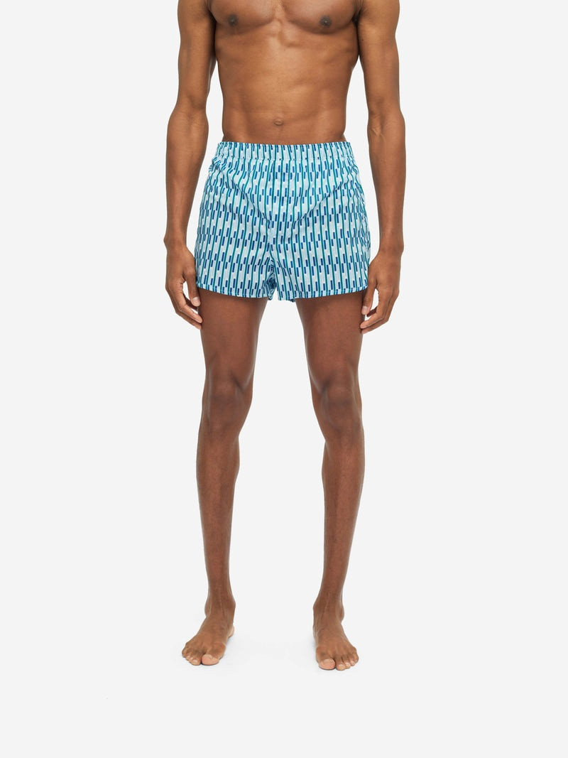 Men's Modern Fit Boxers Ledbury 53 Cotton Batiste Multi 3