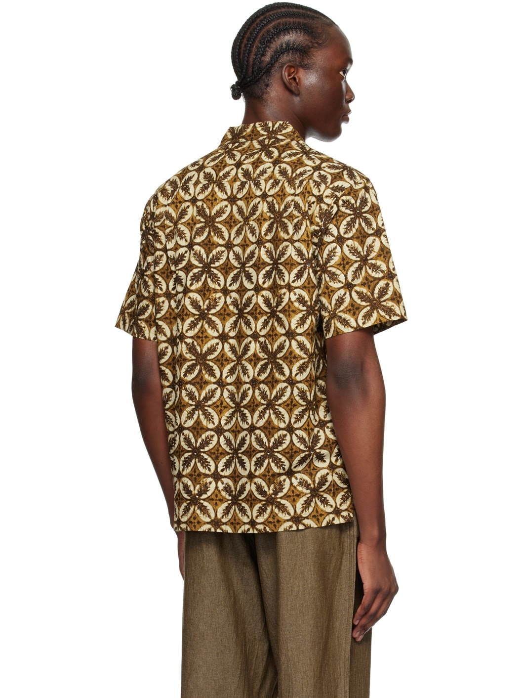 Brown Camp Shirt - 3
