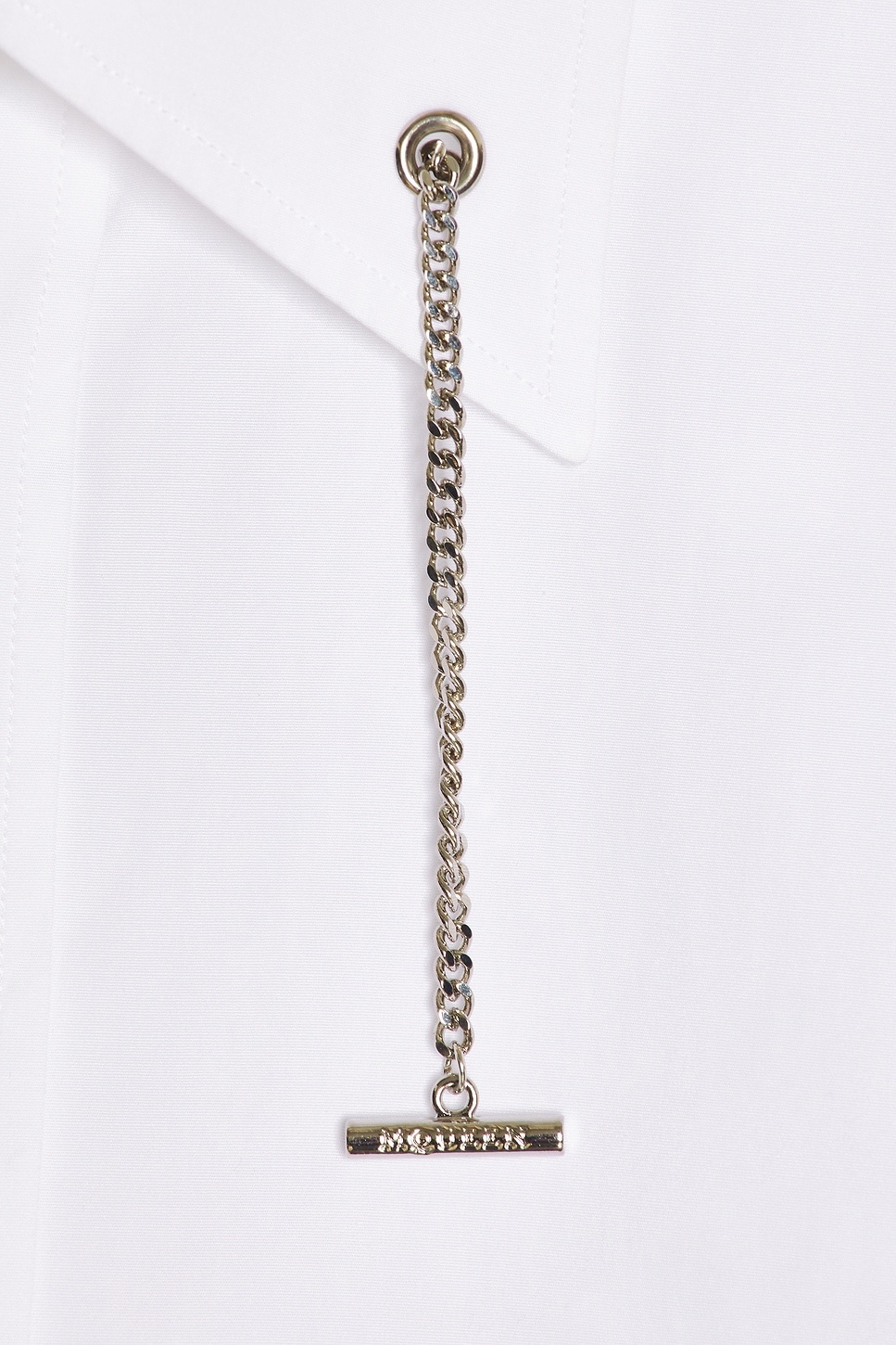 T Chain Collar Shirt - 3