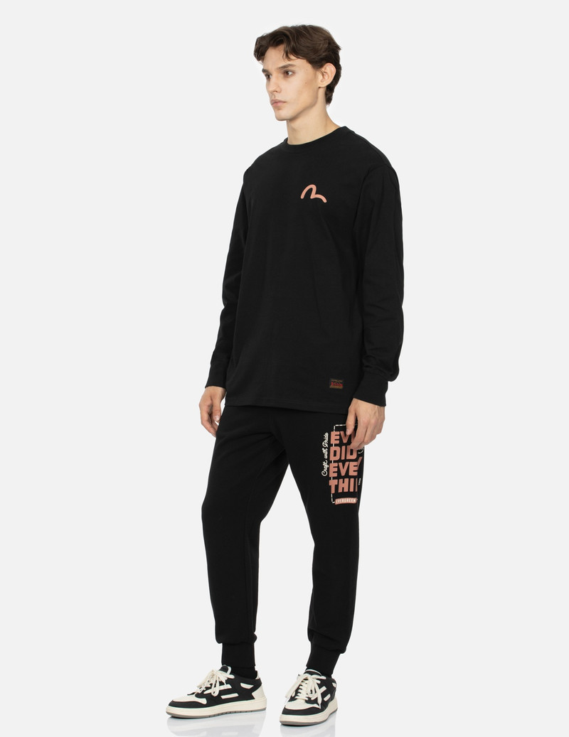 SLOGAN PRINT REGULAR FIT SWEATPANTS 3