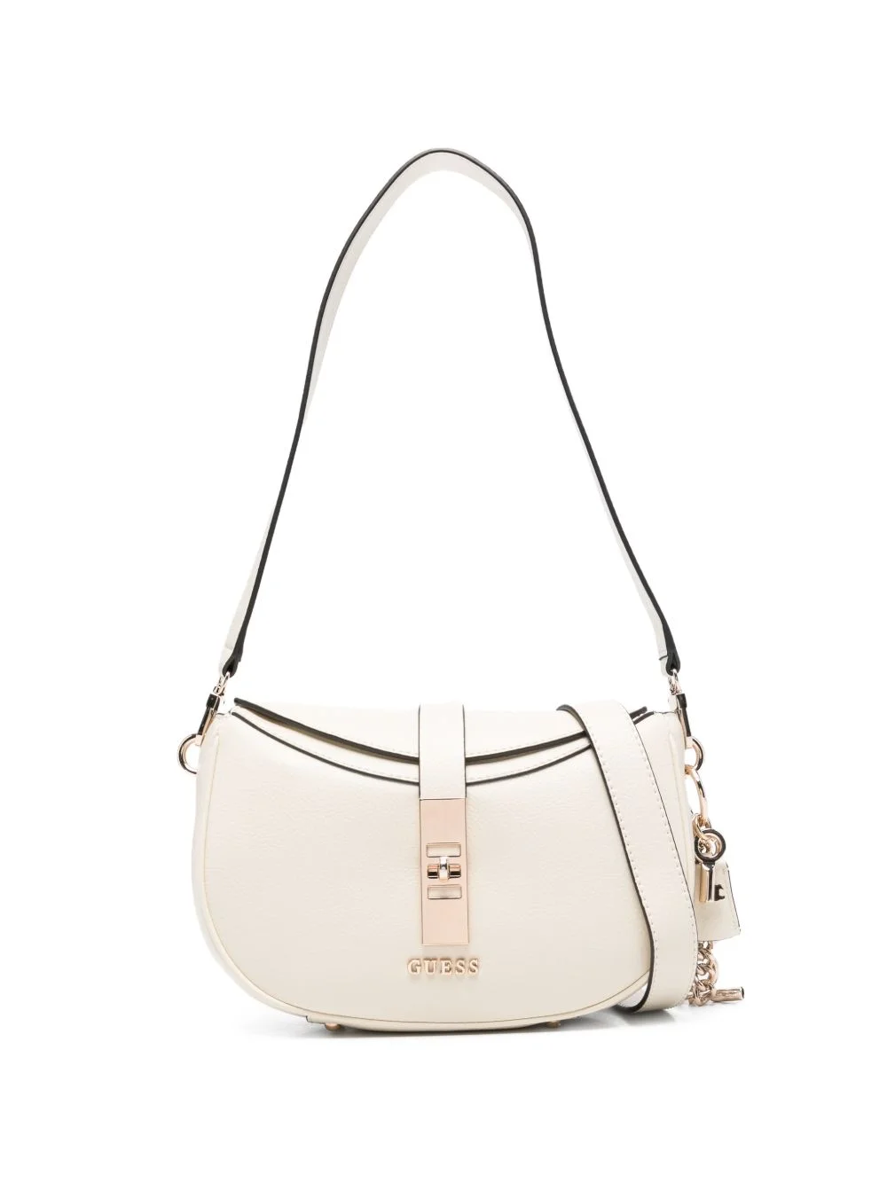 Brooke logo charm shoulder bag - 1