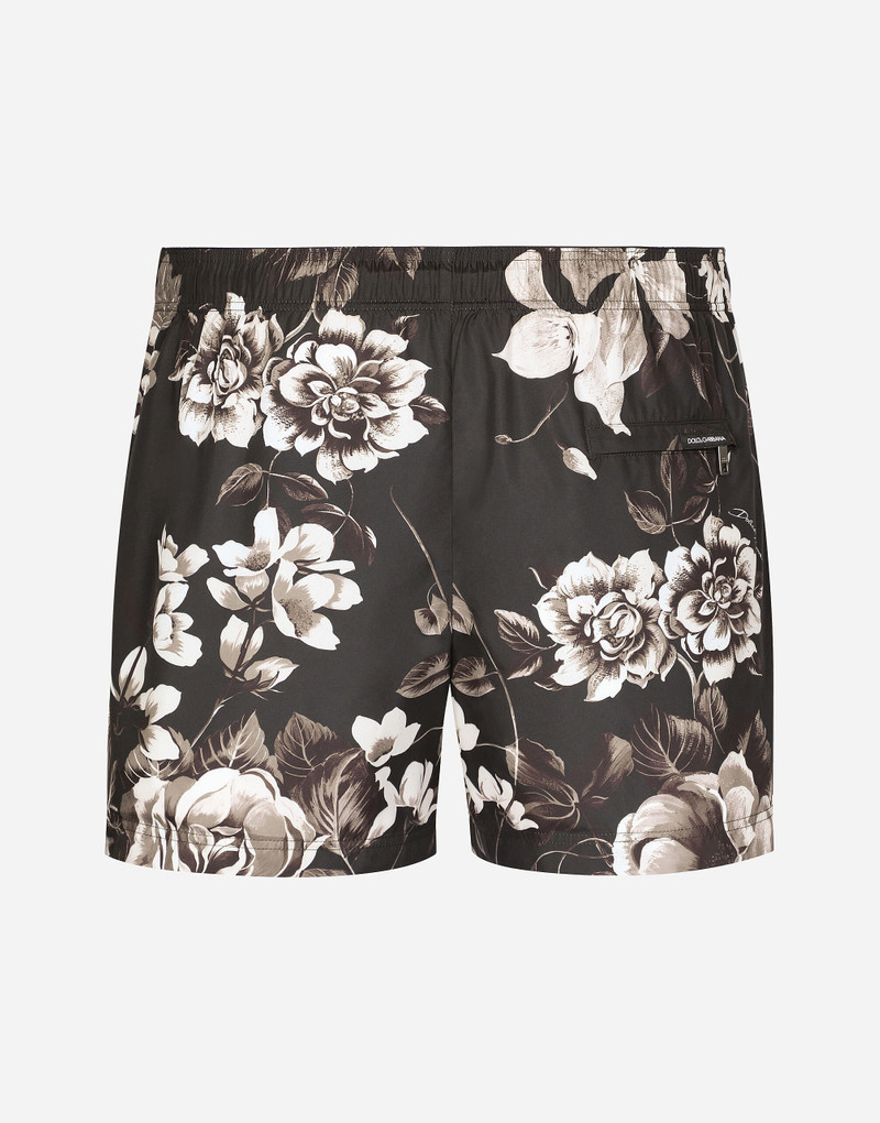Dolce & Gabbana Swim shorts with floral print outlook