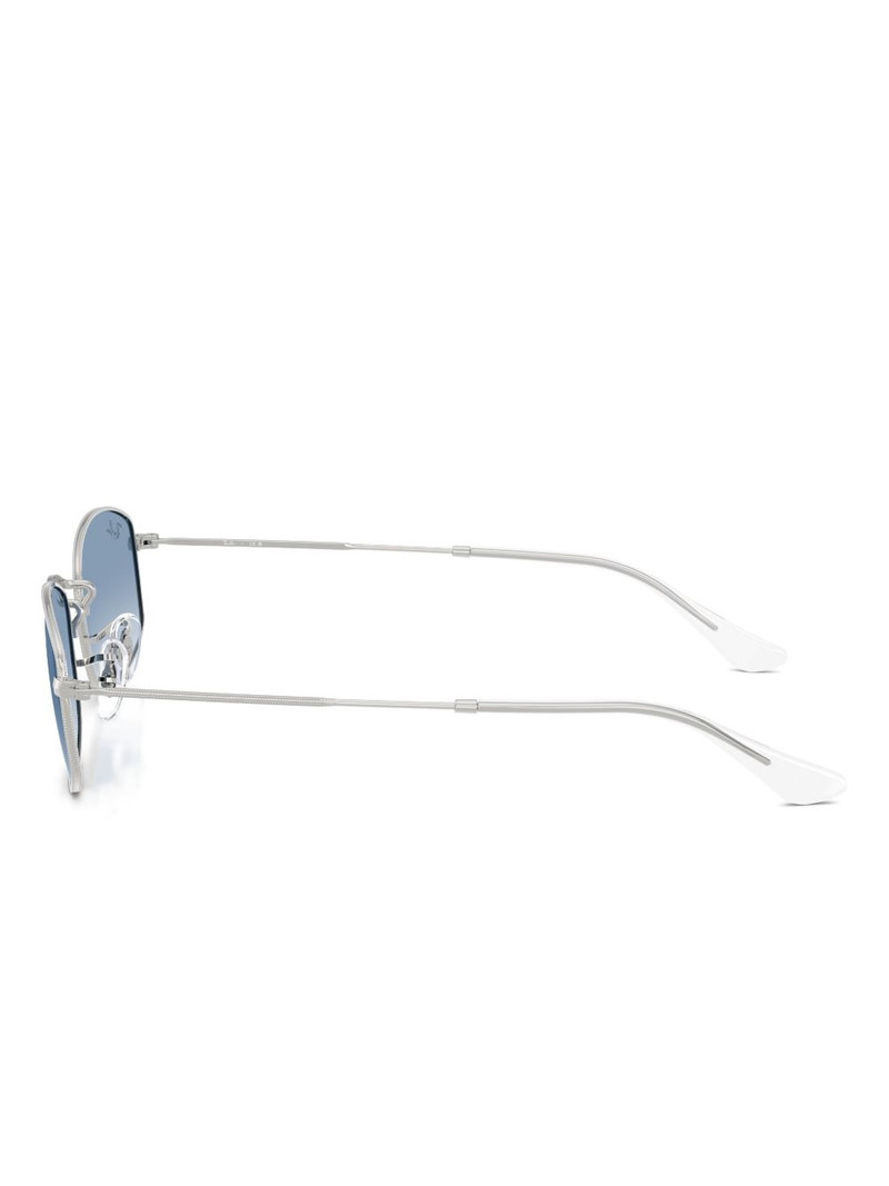 geometric-frame sunglasses 3