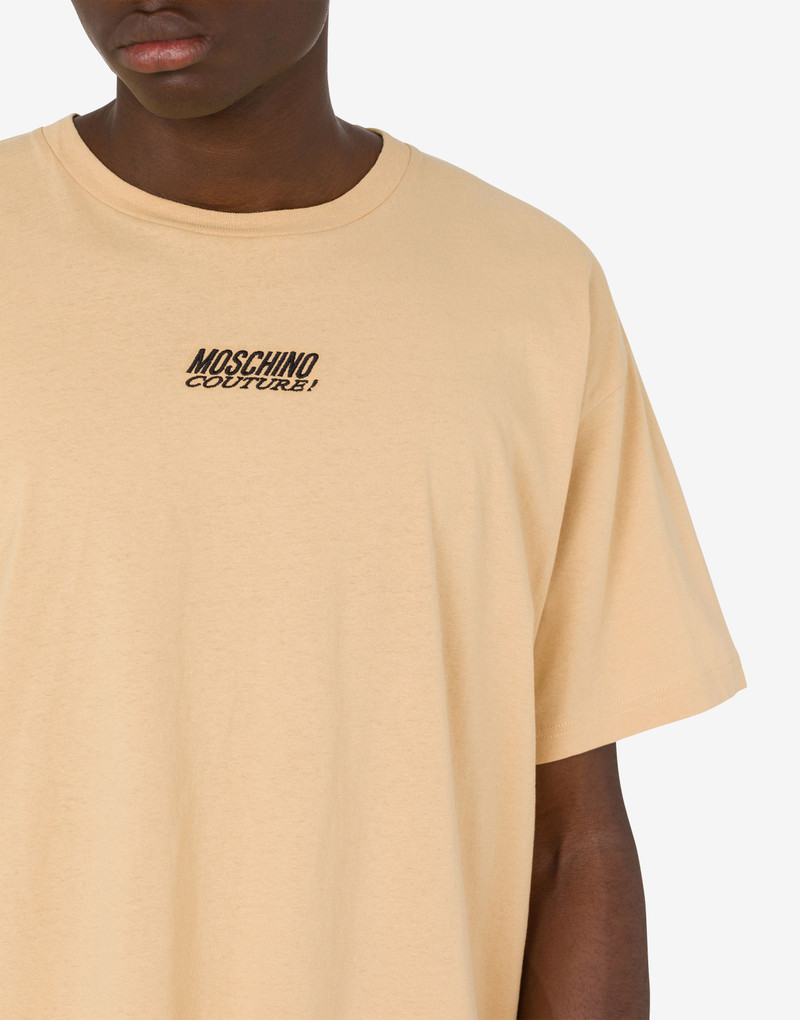 LOGO EMBROIDERY JERSEY T-SHIRT 4