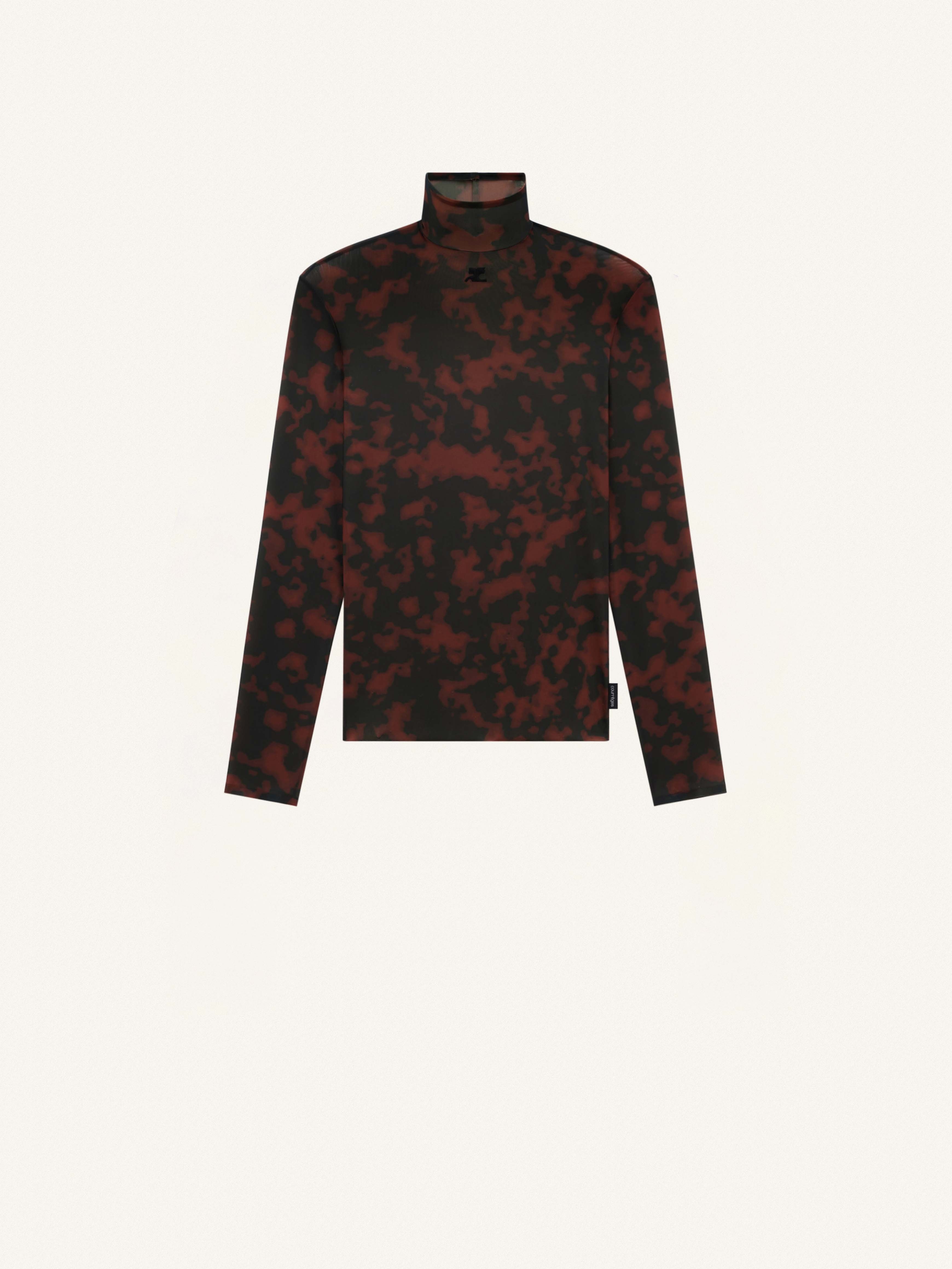 SECOND SKIN TORTOISE MOCKNECK TOP - 1