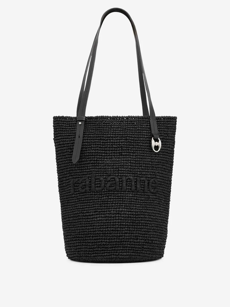 Rabanne Raffia Tote Bag - 1